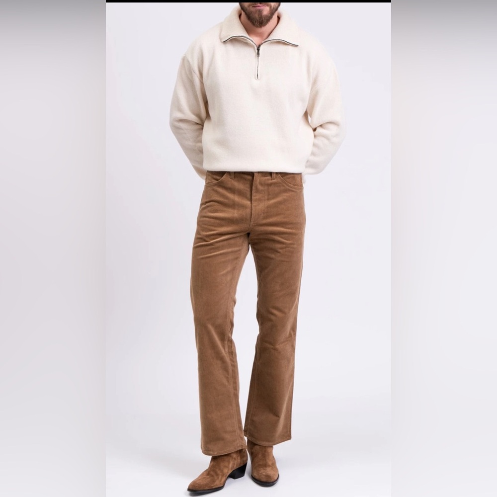 DEPARTMENT 5 Corduroy Trouser Camel Made in Italy Men Size 30x31 Preppy